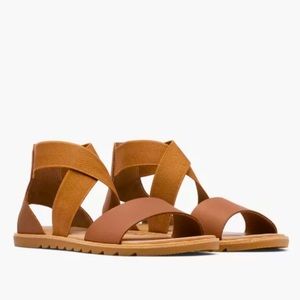 Sorel Ella Sandal - 8 “Velvet Tan”